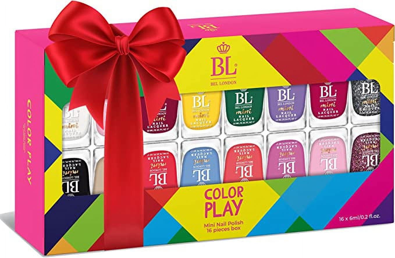 BEL London "Color Play" 16 Pack Nail Polish Set