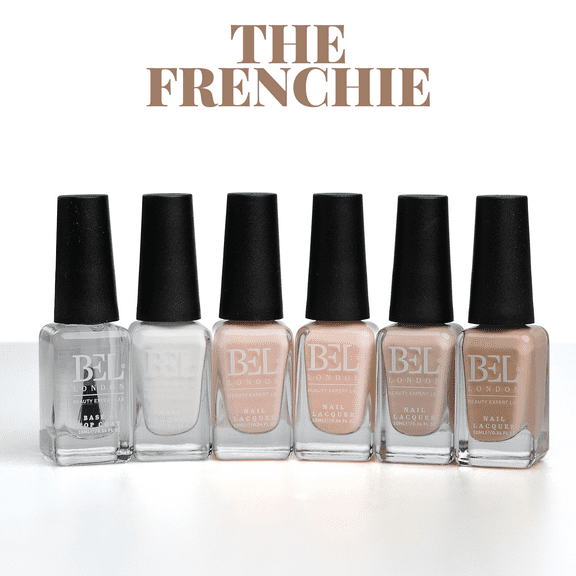 BEL London The Frenchie Luxury 6 Pack Multi-color Nail Polish Set