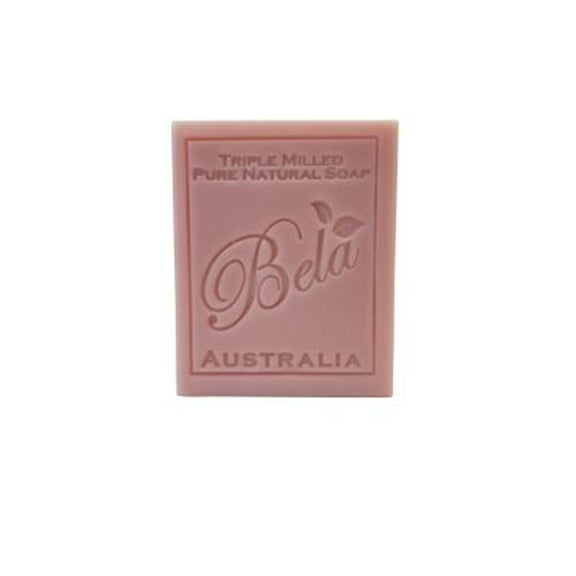 Bela Soap 100% All Natural Vegan 3-pack French Milled Sweet Pea Scented Soap Bar From Australia