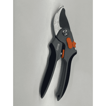 BELEEV Pruning Shears for Gardening Professional Bypass Hand Pruner 1 Inch Cut