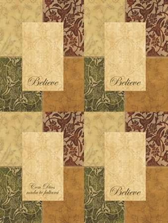 BELIEVE CON DIOS Canvas Art - Piper Ballantyne (18 x 24)