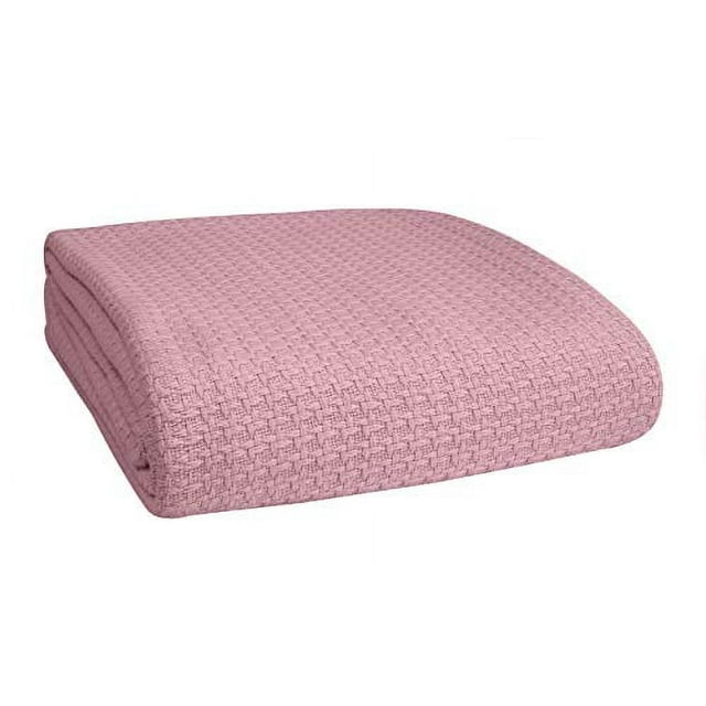 BELIZZI HOME 100 Cotton Bed Blanket, Breathable Bed Blanket Queen Size