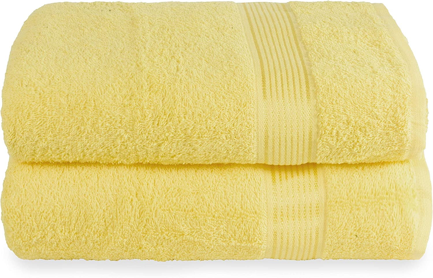  BELIZZI HOME 2 Pack Oversized Cotton Bath Towels, Tan, 28x55  inches : Home & Kitchen