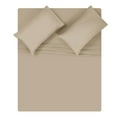 BELIZZI HOME Full Size Sheet Set Double Brushed Microfiber Full Size