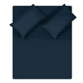 thumbnail image 1 of BELIZZI HOME King Sheet Set - Double Brushed Microfiber Bedding Sets King, 4 Piece Deep Pocket King Size Bedding Sets - Ultra Soft, Easy-Fit, Wrinkle Free, Quick Dry King Sheets - Mineral Blue, 1 of 5