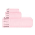 thumbnail image 1 of BELIZZI HOME Ultra Soft 3 Pack Cotton Towel Set, Contains a Bath Towel 28x55 inch, a Hand Towel 16x24 inch & a Wash Coth 12x12 inch, Ideal Everyday use, Compact & Lightweight - Pink, 1 of 6