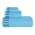 thumbnail image 1 of BELIZZI HOME Ultra Soft 3 Pack Cotton Towel Set, Contains a Bath Towel 28x55 inch, a Hand Towel 16x24 inch & a Wash Coth 12x12 inch, Ideal Everyday use, Compact & Lightweight - Sky Blue, 1 of 6