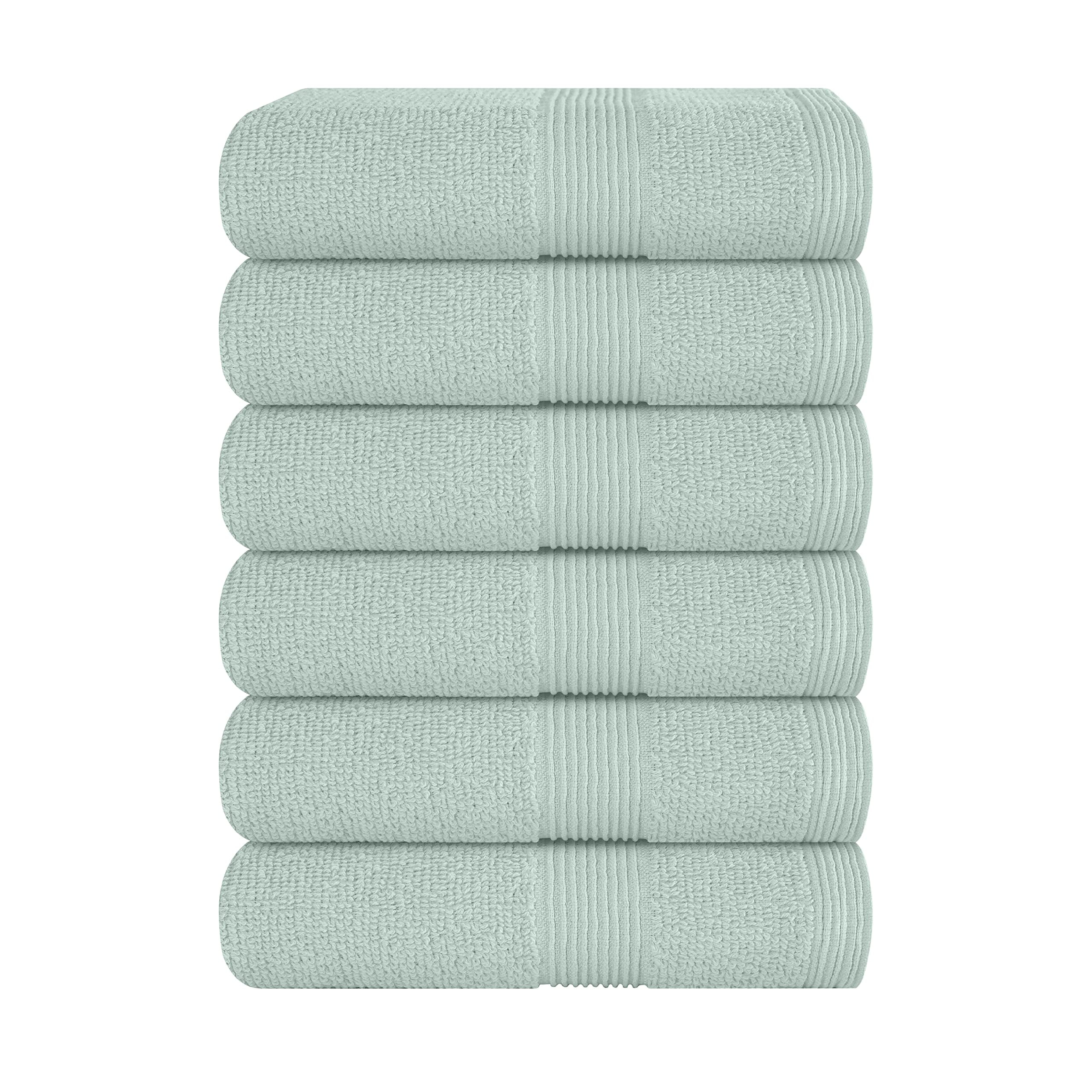 Belizzi Home 8 Piece Towel Set 100% Ring Spun Cotton, 2 Bath Towels 27x54,  2 Hand Towels 16x28 and 4 Washcloths 13x13 - Ultra Soft Highly Absorbent  Machine Washable Hotel Spa Quality - Green - Yahoo Shopping