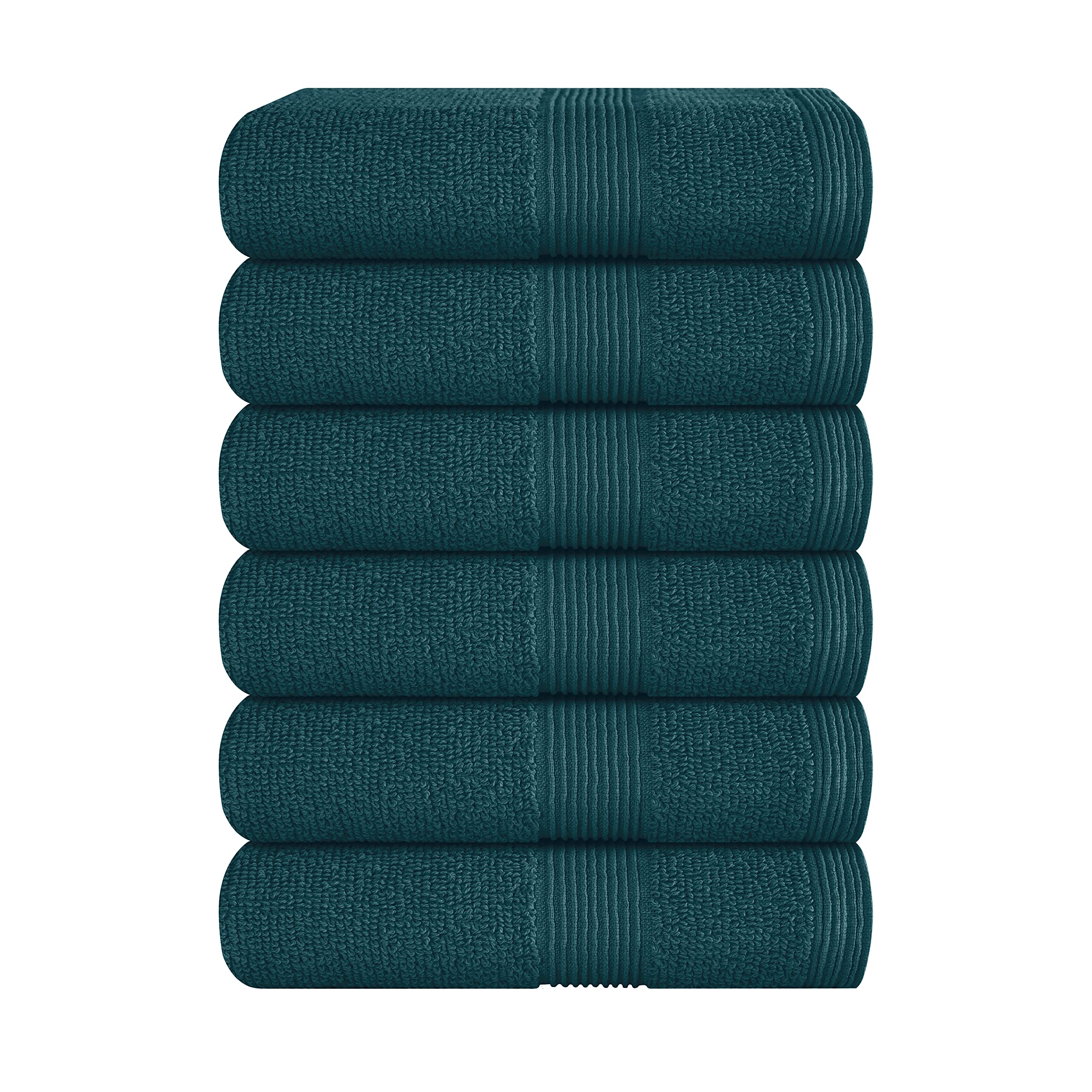 GLAMBURG Ultra Soft 8Piece Towel Set 100 Pure Ringspun Cotton