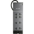 thumbnail image 1 of BELKIN BE108230-06 6 Feet 8 Outlets 3390 Joules Surge Suppressor with Coax Protection, 1 of 4