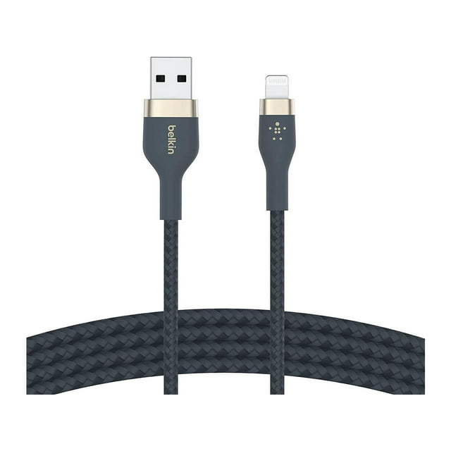 BELKIN BOOST CHARGE PRO Flex Blue USBA Cable with Lightning Connector