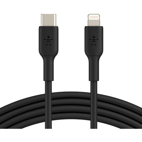 BELKIN CAA003bt1MBK Black BOOST CHARGE USB-C Cable with Lightning Connector