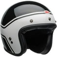 thumbnail image 1 of BELL Custom 500 Helmet (Streak Gloss Black/White - Small), 1 of 25