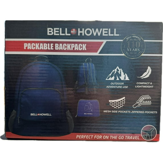 BELL+HOWELL Ultra Lightweight Packable Backpack PERFECT FOR TRAVEL ✈️
