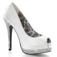 thumbnail image 1 of BELLA-12R, 5 1/4" Heel Peep Toe Pump Shoes, 1 of 4