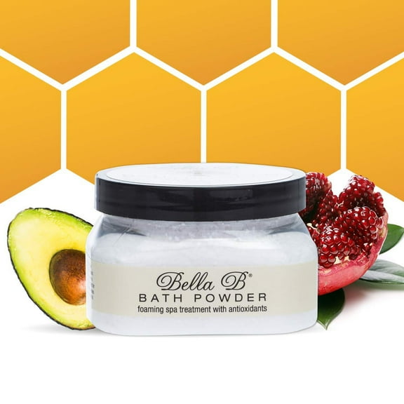 BELLA B Bath Powder 7.5 oz - After Birth Sitz Bath Soak For Postpartum Care - After Birth Sitz Bath Salts - Bath Powder For Women - Bella B Body Care - Organic Bath Powder - Same As Mama Soak
