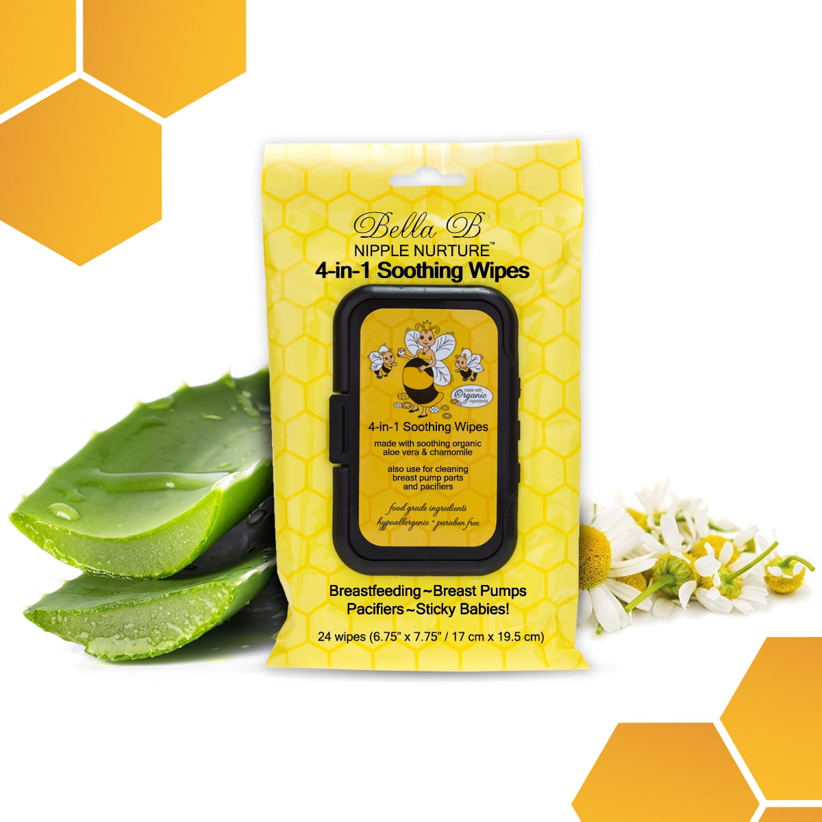 BELLA B Nipple Nurture Breast Wipes Single Pack Baby Wipe Single Pack