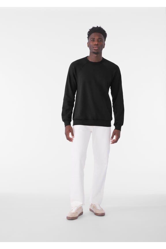 Adult Crew Neck Personalized Sweatshirt, Create your own Designs, Black, Small, Unisex