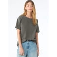 thumbnail image 1 of BELLA+CANVAS Adult Unisex Heavyweight Garment Dye T-Shirt for Crafting, Washed Charcoal, Small, 1 of 7