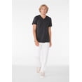 thumbnail image 1 of BELLA+CANVAS Adult V Neck Personalized T-Shirt, Create your own Designs, Dark Grey Heather, Large, Unisex, 1 of 5