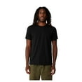 thumbnail image 1 of BELLA + CANVAS EcoMax T-Shirt for men, Short Sleeve Classic Crewneck Shirt, Black Tee, L, 1 of 5