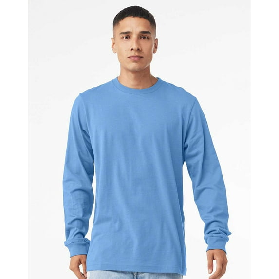 BELLA + CANVAS Heather CVC Long Sleeve Tee