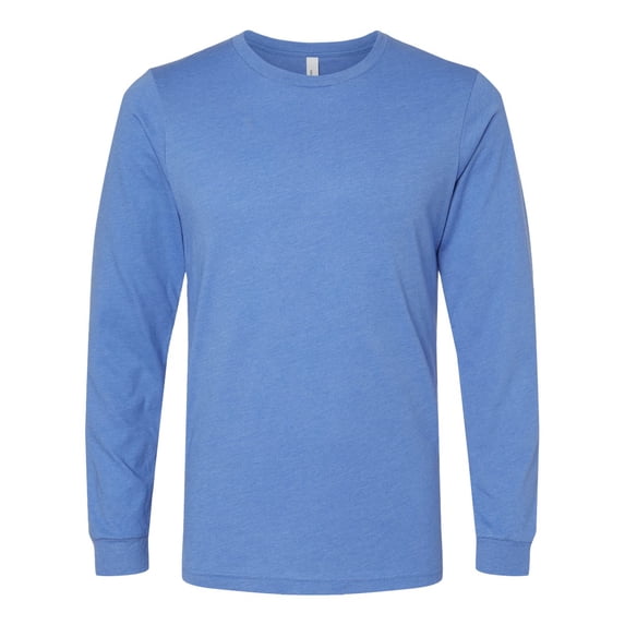 BELLA + CANVAS Heather CVC Long Sleeve Tee