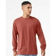 thumbnail image 1 of BELLA + CANVAS Heather CVC Long Sleeve Tee, 1 of 5