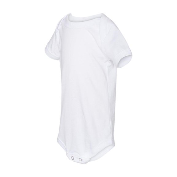 BELLA   CANVAS - Infant Jersey One Piece - 100B - White - Size: 12/18