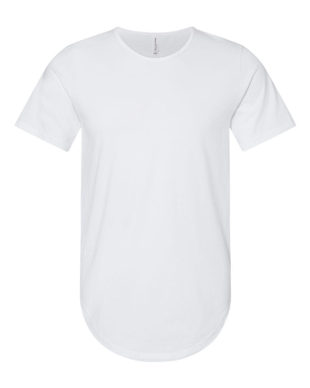 BELLA + CANVAS Jersey Curved Hem Tee - image 1 of 3