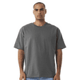 thumbnail image 1 of BELLA + CANVAS Men 7.5 oz Heavyweight T-Shirt, Short Sleeve Crew Neck Cotton Tee, Asphalt, L, 1 of 4