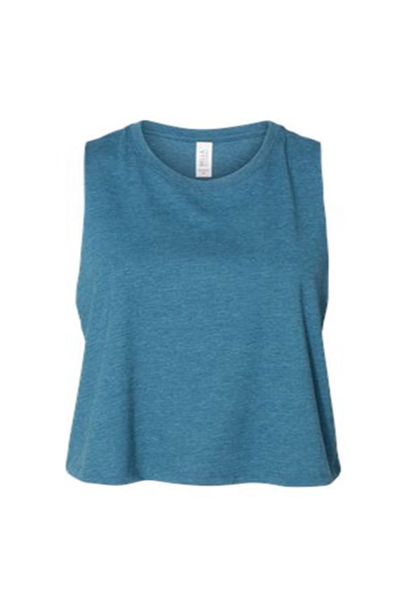 BELLA + CANVAS - New IWPF - Women - Women's Racerback Cropped Tank