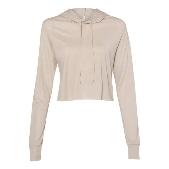 BELLA + CANVAS - New IWPF - Women - Women’s Triblend Cropped Long Sleeve Hoodie