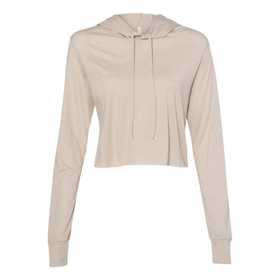 BELLA + CANVAS - New IWPF - Women - Women’s Triblend Cropped Long Sleeve Hoodie