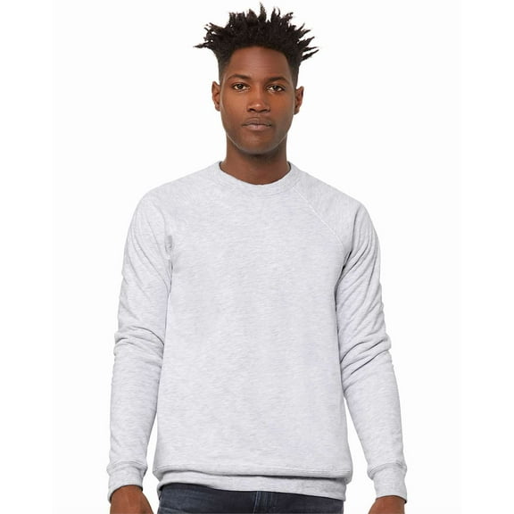 BELLA CANVAS - New Men - IWPF - Unisex Sponge Fleece Raglan Crewneck Sweatshirt