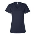 thumbnail image 1 of BELLA + CANVAS - New NIB - Women - Women’s Relaxed Jersey V-Neck Tee, 1 of 5