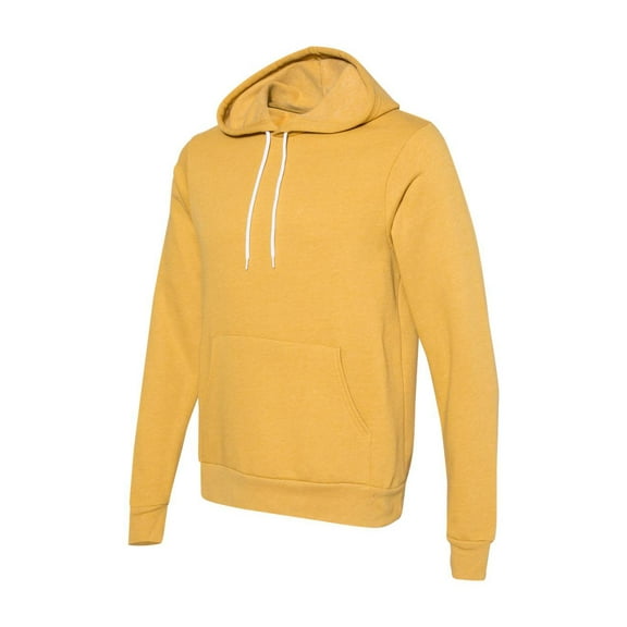 BELLA   CANVAS - Sponge Fleece Hoodie - 3719 - Heather Mustard - Size: XL
