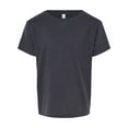 thumbnail image 1 of BELLA + CANVAS Toddler Jersey Short Sleeve T-Shirts Craft and DIY Cotton Tee (Dark Grey, 3T), 1 of 7