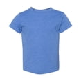 thumbnail image 1 of BELLA + CANVAS Toddler Jersey Short Sleeve T-Shirts Craft and DIY Cotton Tee (Heather Columbia Blue, 4T), 1 of 7