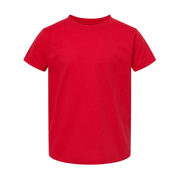 BELLA CANVAS Toddler Jersey Short Sleeve T-Shirts Craft and DIY Cotton Tee (Red, 4T)