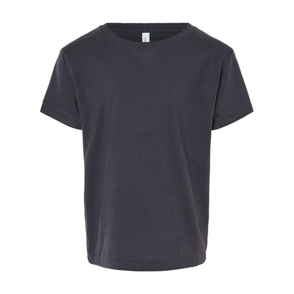 BELLA + CANVAS - Toddler Jersey Tee - 3001T - Dark Grey - Size: 3T
