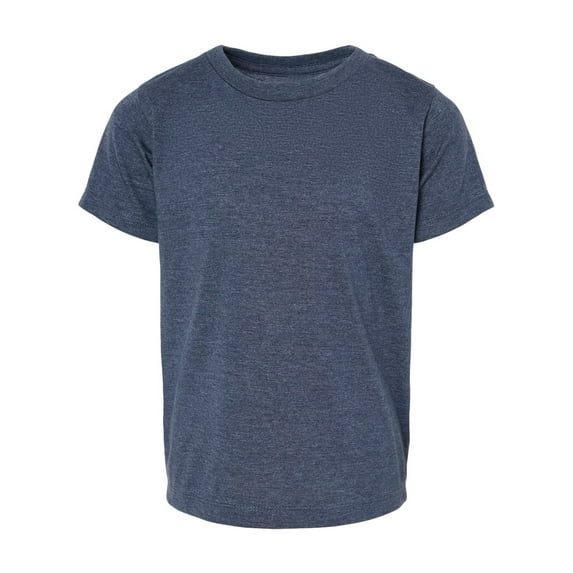 BELLA + CANVAS - Toddler Jersey Tee - 3001T - Heather Navy - Size: 4T