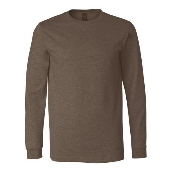 BELLA + CANVAS Unisex Heather CVC Long Sleeve Tee Size up to 3XL