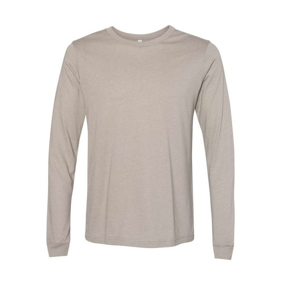 BELLA + CANVAS Unisex Heather CVC Long Sleeve Tee