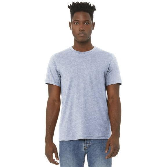 BELLA CANVAS Unisex Heather CVC Short Sleeve Tee.