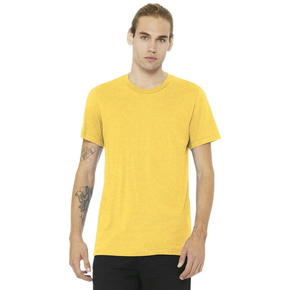 BELLA CANVAS Unisex Heather CVC Short Sleeve Tee.