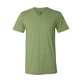 thumbnail image 1 of BELLA + CANVAS Unisex Heather CVC V-Neck Tee Size up to 3XL, 1 of 3