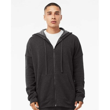 BELLA + CANVAS Unisex Sponge Fleece DTM Full-Zip Hoodie