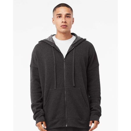 Bella + Canvas 3759 Unisex Sponge Fleece DTM Full-Zip Hooded Sweatshirt