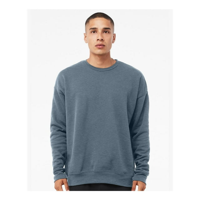BELLA + CANVAS Unisex Sponge Fleece Drop Shoulder Crewneck Sweatshirt
